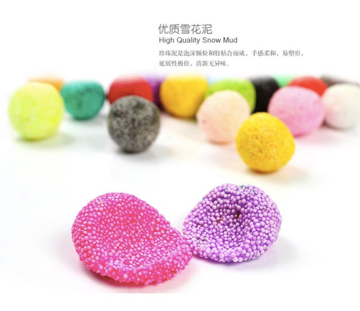 8 colors Mud Fluffy Floam Slime