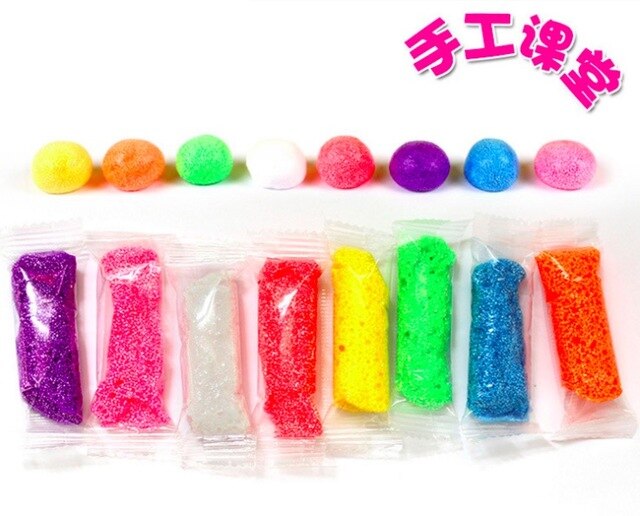 8 colors Mud Fluffy Floam Slime