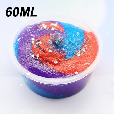 120ML Rainbow Starry Sky Slime
